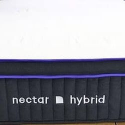 Like New Full Size Nectar Premier Hybrid Mattress