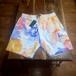 Cookies Men's Multi-Colored Board Shorts