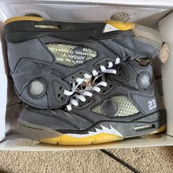 🔥 Jordan 5 x Off-White “Muslin” – Size 11 – Great Condition🔥