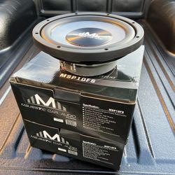 10” Shallow Subwoofers