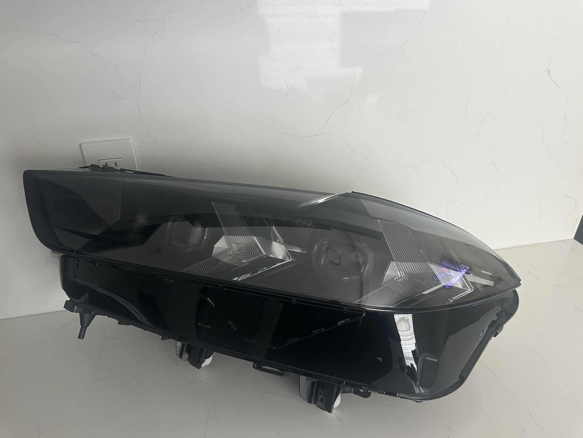 BMW X5 G05 LCI GENUINE OEM SHADOWLINE LEFT DRIVER LED HEADLIGHT HOUSING 2024/2025/2026