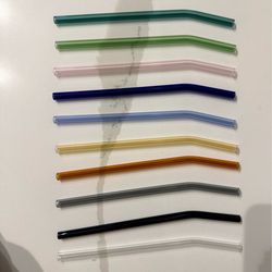 Straws and cleaner