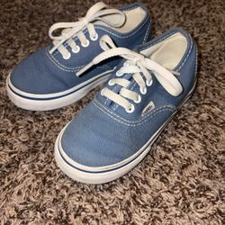 Blue Vans 8C