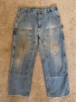 Carhartt Carpenter Jeans 38x30 Relaxed Straight Fit