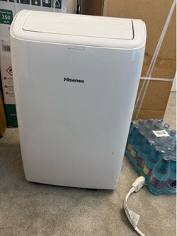 Portable Air Conditioner - Hisense 8,000 BTU Dual Hose Portable Air Conditioner with Inverter & WiFi