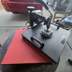 Vevor T Shirt Press, With Hat And Tumbler Attachements