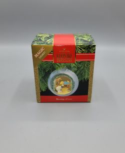 Hallmark Keepsake Ornament Magic Light Blessings of Love 1990 Rare Beautiful