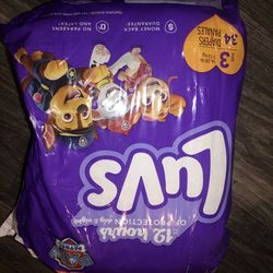 Luvs SIZE 3 24 count