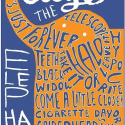 MOTIVATION4U Cage the Elephant,an American rock band, Matt Shultz, Brad Shultz, Nick Bockrath, Matthan Minster, Daniel Tichenor, Jared Champion 12 X 1