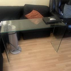 Glass Desk 