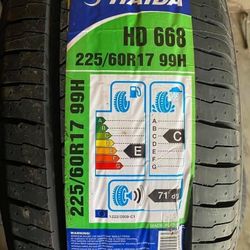225/60/17 Llantas Nuevas 