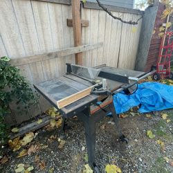 Antique  Table Saw 