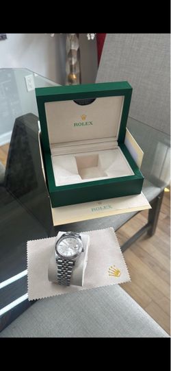 Rolex Datejust 41 Silver Dial with Box