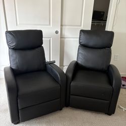 Recliner Movie Theater Chair with Massage 