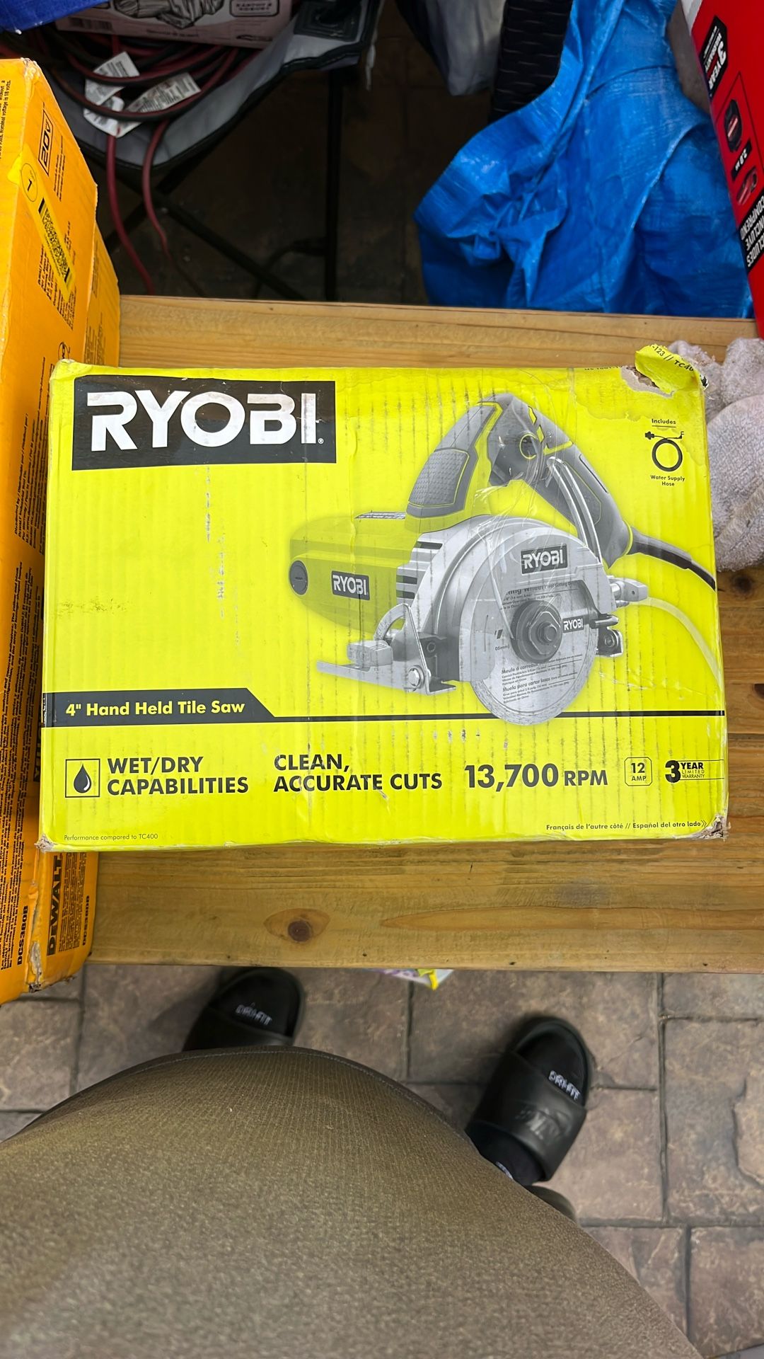 Ryobi Hand Held Tile Saw