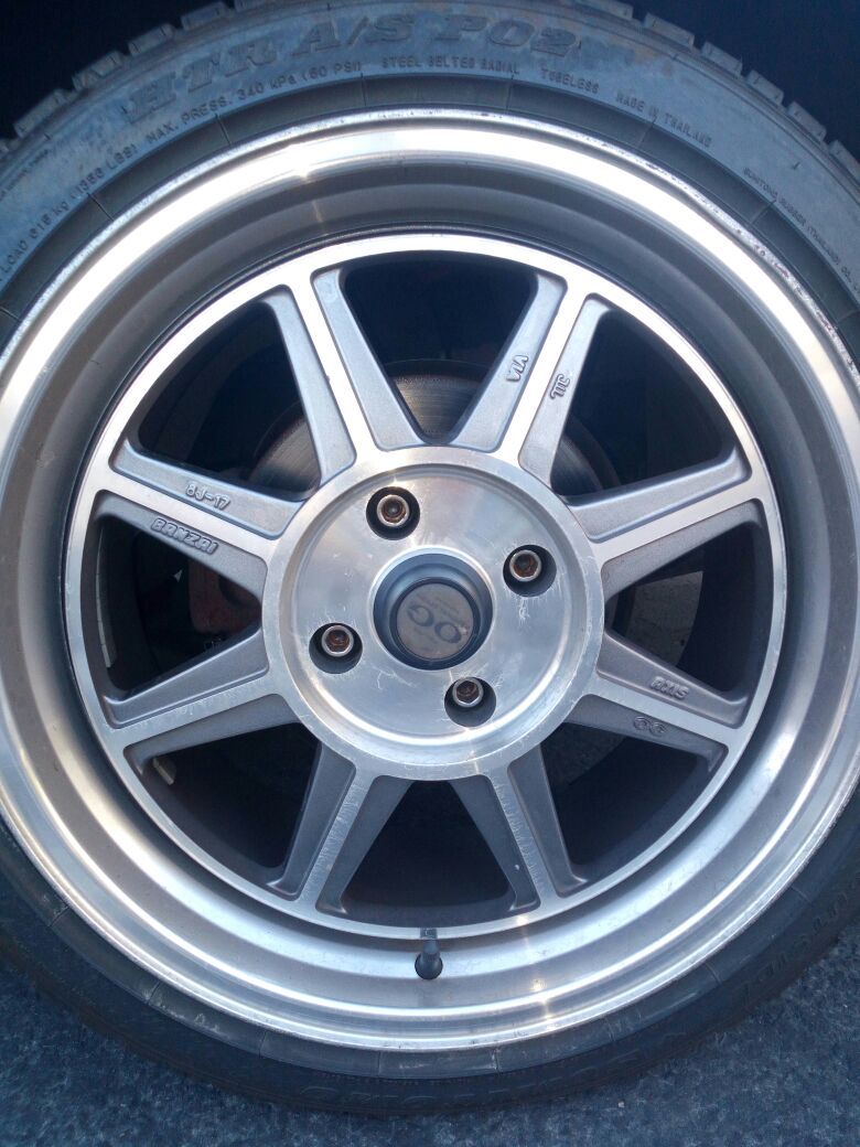 240sx 17" Banzai Axis OG rims n tires