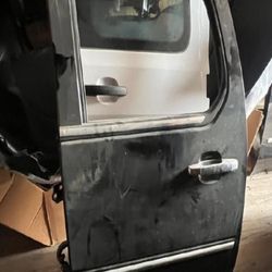 2011 Cadillac Escalade Rear Left Driver Side Door W/Chrome Handle