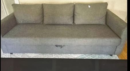 Modern Gray Sleeper Sofa