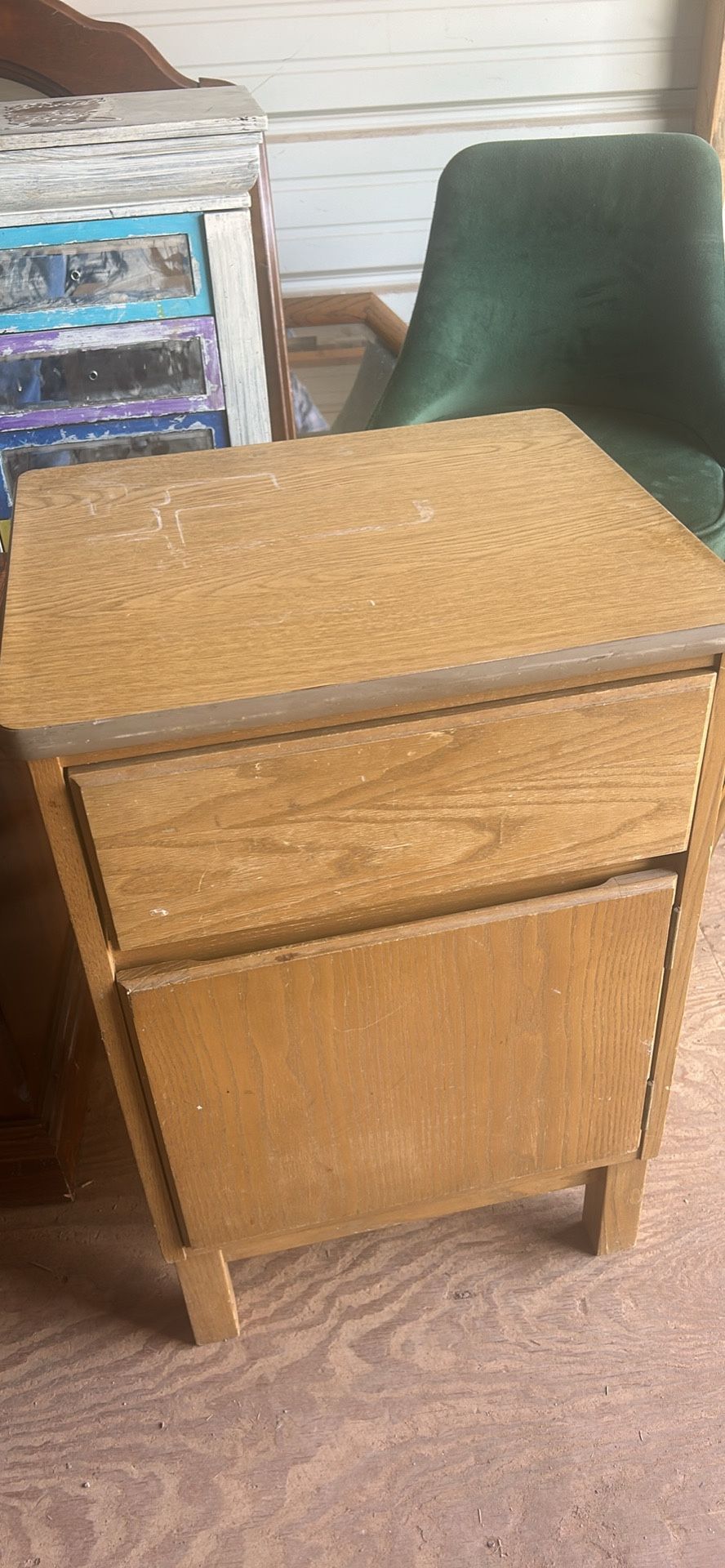 a cabinet its 30 inches tall 20 inches wide and 17 inches