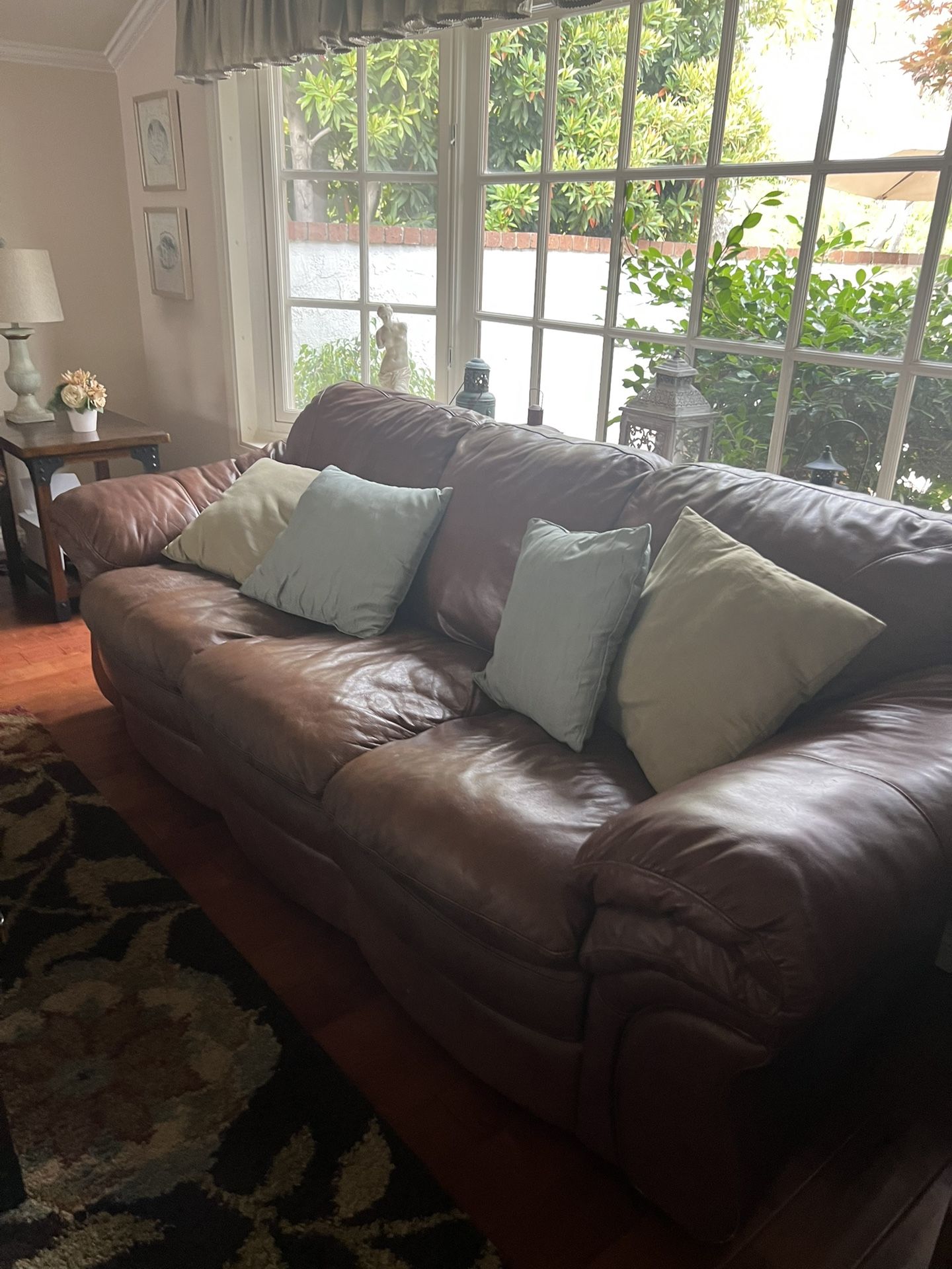 100% Leather Couch