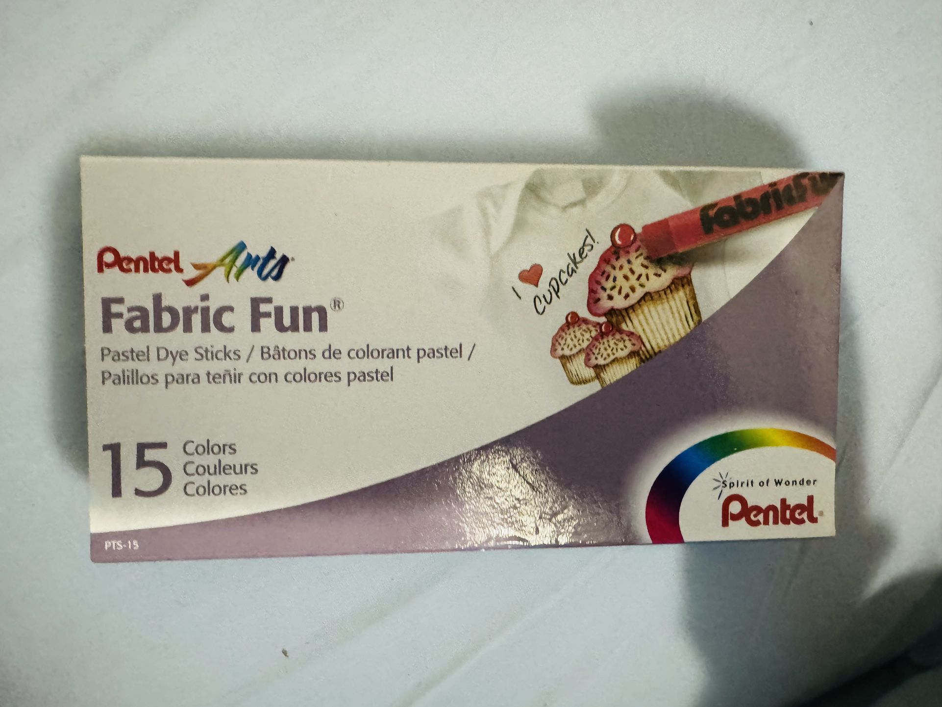 Fabric Fun Pastel Dye Stick set of 15