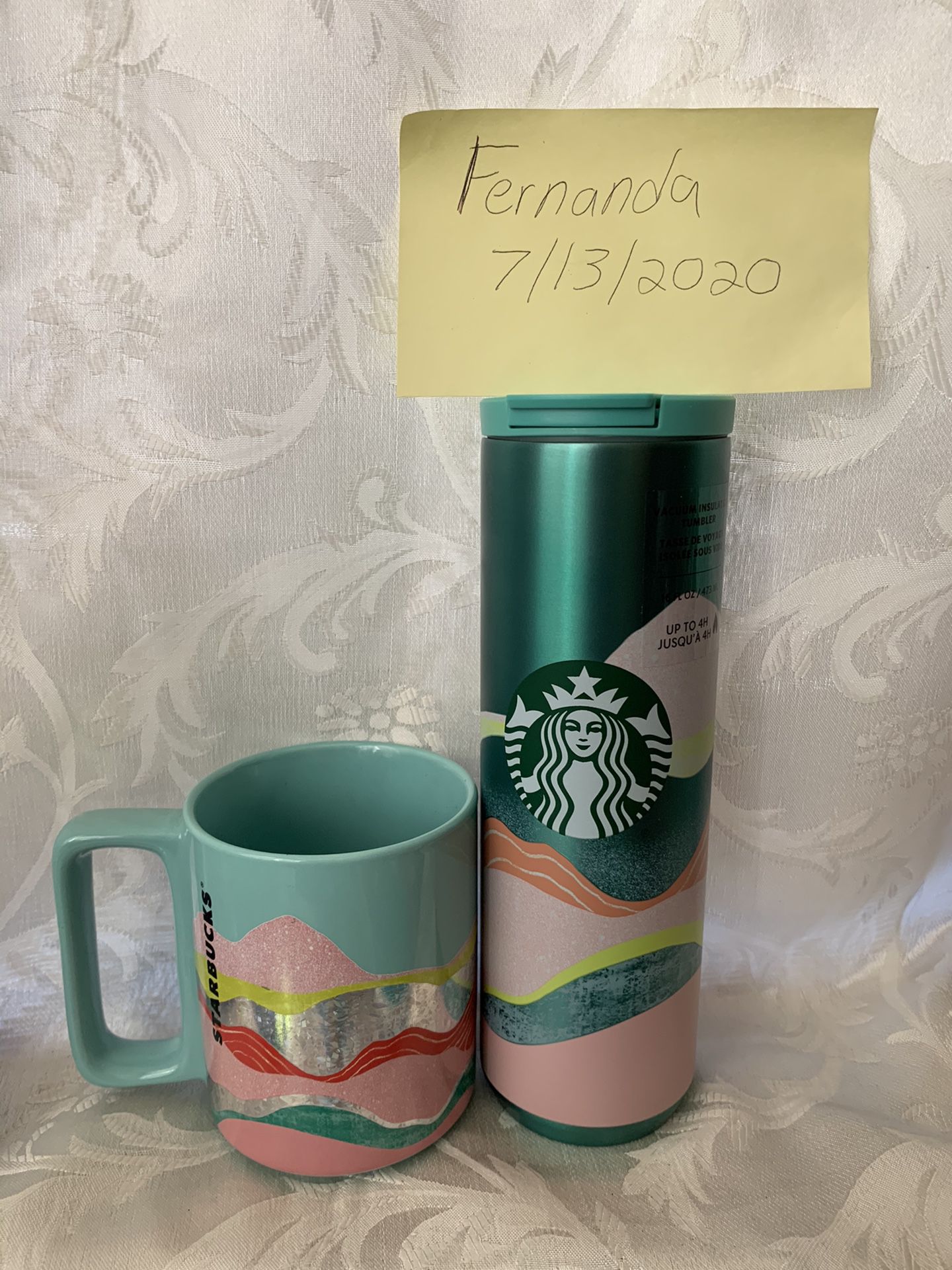 Starbucks insulated Cup and mug 💕
