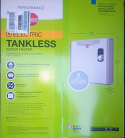 rheem retex-36 performance 36 kw self-modulating 7.03 gpm tankless electric water heater