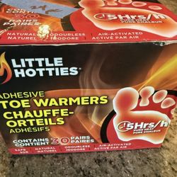 Box Of 24 Little Hotties Adhesive Toe Boot Warmers 
