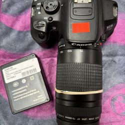 Canon EOS Rebel T4i Camera With Battery And Charger