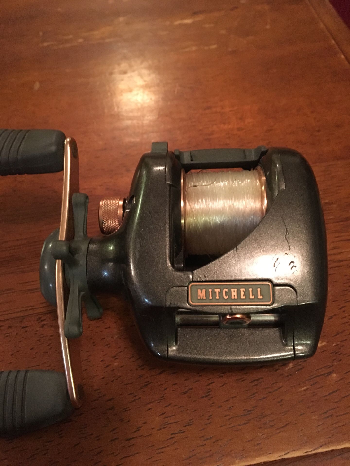MITCHELL COPPERHEAD 300 RIGHT HAND LEVELWIND BAITCAST REEL for