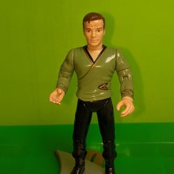 Star Trek Captain James T. Kirk In Casual Attire 30th Anniversary Playmates Toys Vintage Action Figure 90's