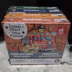Kids Firefighter Theme Puzzle Sets - NEW*