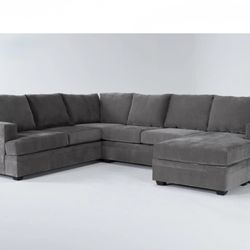 Living Spaces Sectional Couch