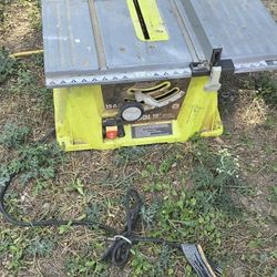 Table Saw Ryobi 