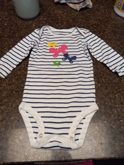 3-6 month long sleeve onesies