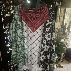 Palestinian Flag Colors Top/