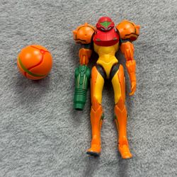Jakks Pacific World Of Nintendo Samus Metroid Prime Action Figure