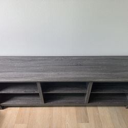 Gray TV Stand