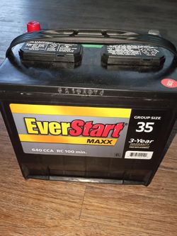 Brand new battery never been used
