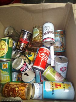 Antique Beer Can Collection