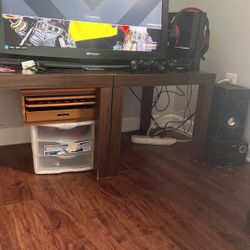 Two Kia Side Table Brown