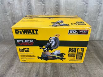 Dewalt 60V FlexVolt Brushless 12” Double Bevel Sliding Miter Saw (Tool Only) DCS781B