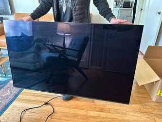 Sony XBR-65A8H, a 65-inch 4K OLED television manufactured in February 2021.