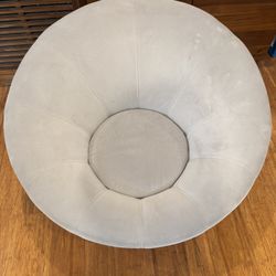 Pottery Barn Low Sling Swivel Chair 