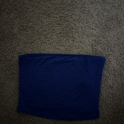Royal blue tube top 