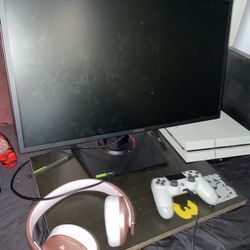 ps4+monitor