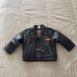 Kids Harley Davidson Leather Jacket