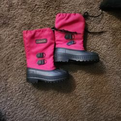 Little Girls Size 10 Snow Boots