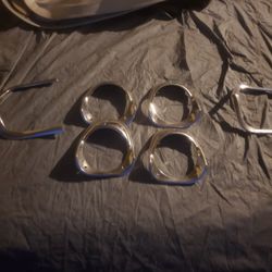 63 Impala Headlight Bezels And Rear Cove Trim Ends