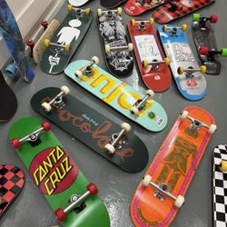 Skateboard Trucks Wheels Bearings Decks 